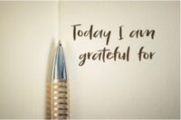 Journal gratitude