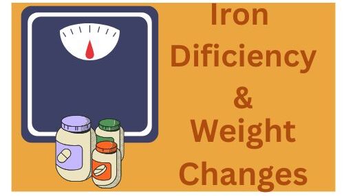 iron deficiency and weight changes
