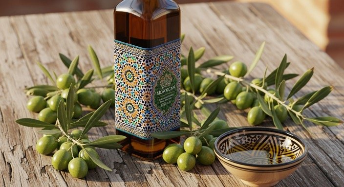 Moroccan olive oil